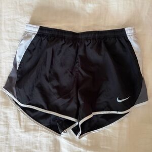 Nike Black and White Athletic Shorts